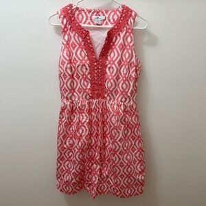 VINEYARD VINES Geometric Sleeveless Shift Dress 12